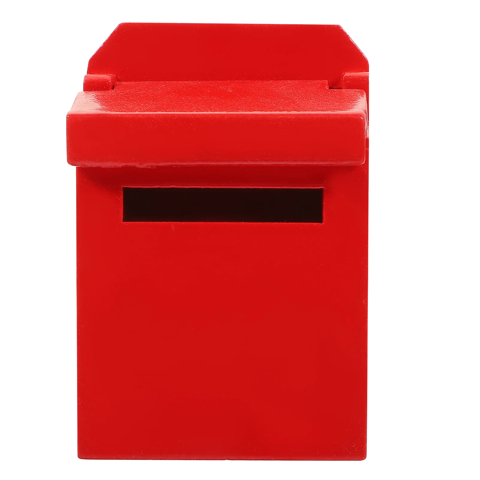 Model Wooden Tiny Mailbox Kids Decor Toy Mini House Decoration Ornament Wall Mounted