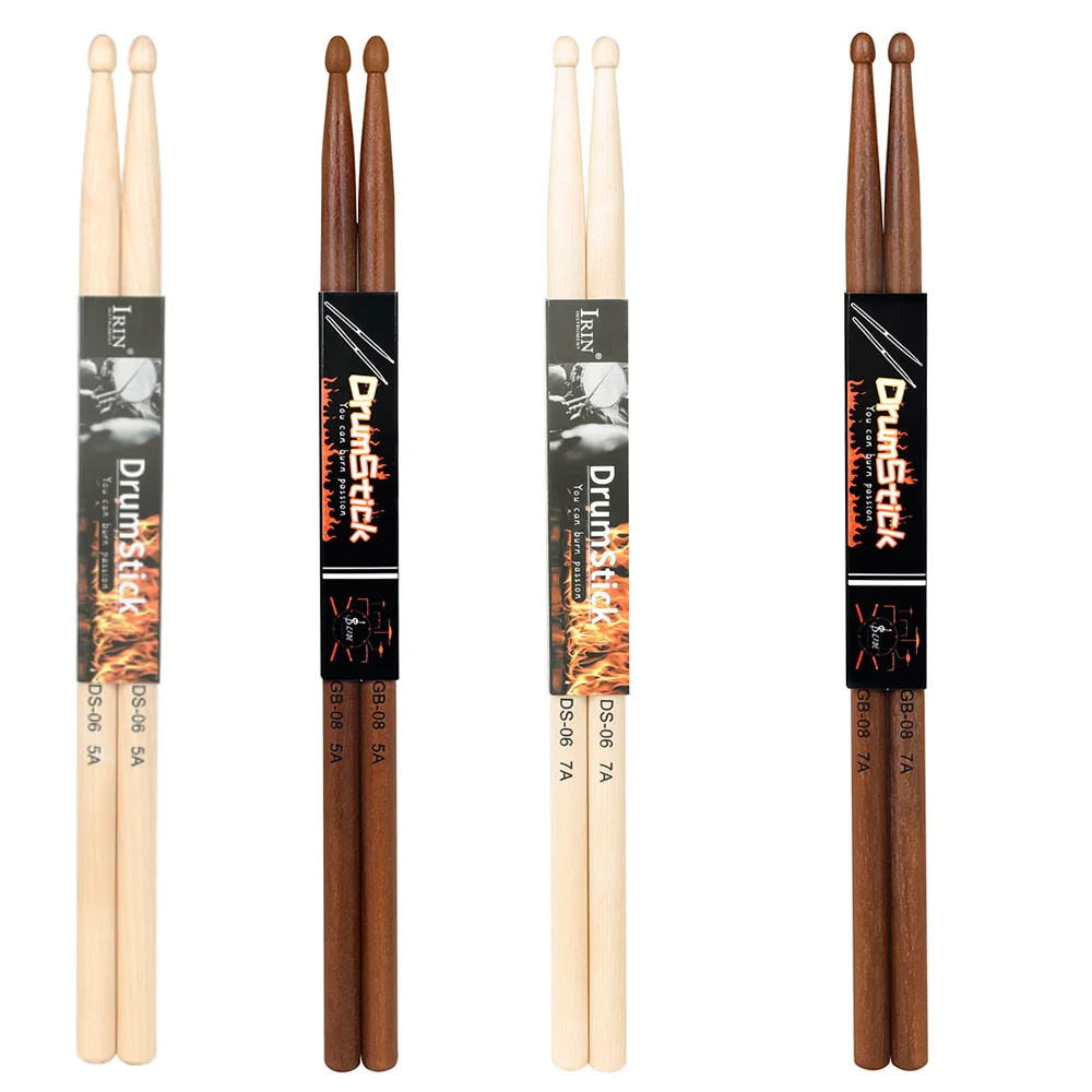 1 Pair 5A/ 7A Drumsticks Classic Maple Drum Sticks Professional Jazz Drums Drumsticks Mallets Percussion Musical Instrument Part