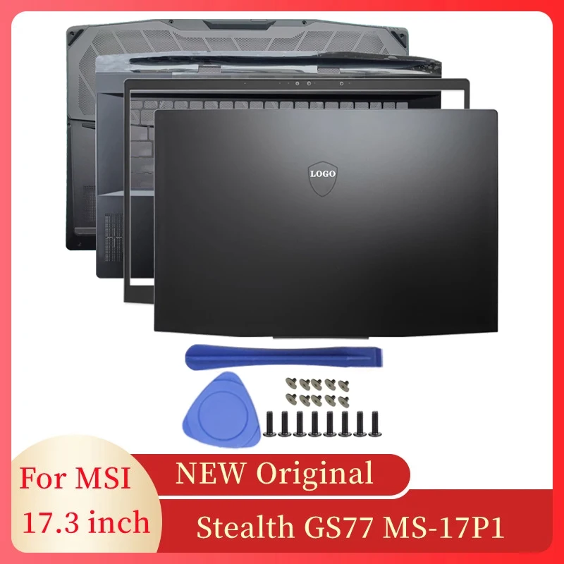 

NEW For MSI Stealth GS77 MS-17P1 12UE 12UH 12UHS 12UGS 17.3" Laptop LCD Back Cover/Front Bezel/Palmrest/Bottom Case Laptops Case