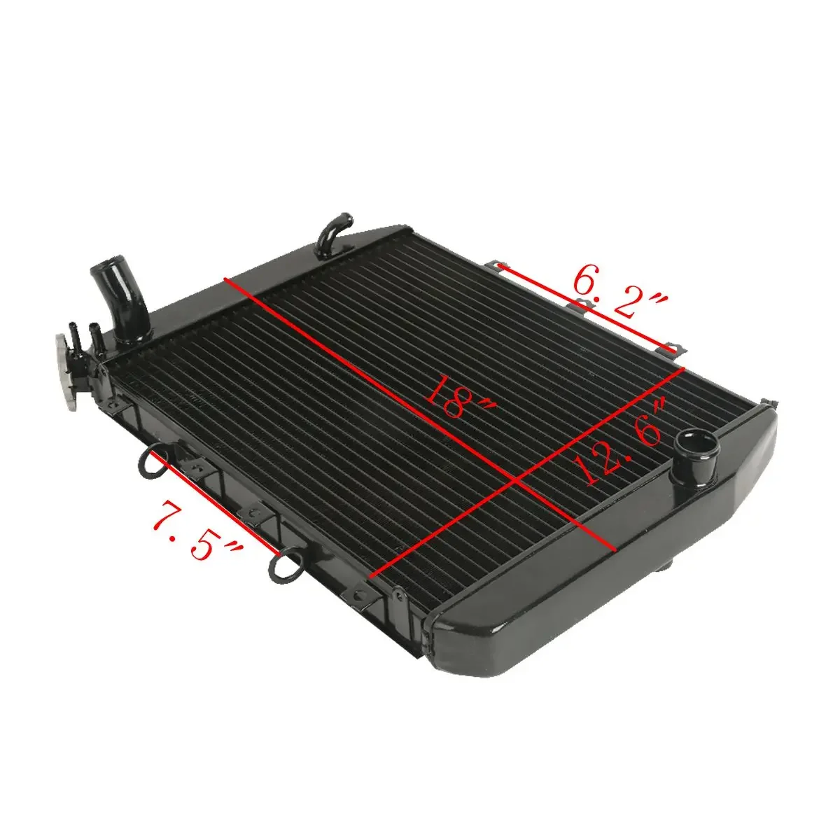 For Kawasaki Ninja ZX12 ZX-12R ZX1200 2002-2005 2003 2004 Motorcycle Radiator Cooler  Motorcycle Acsessories image 6