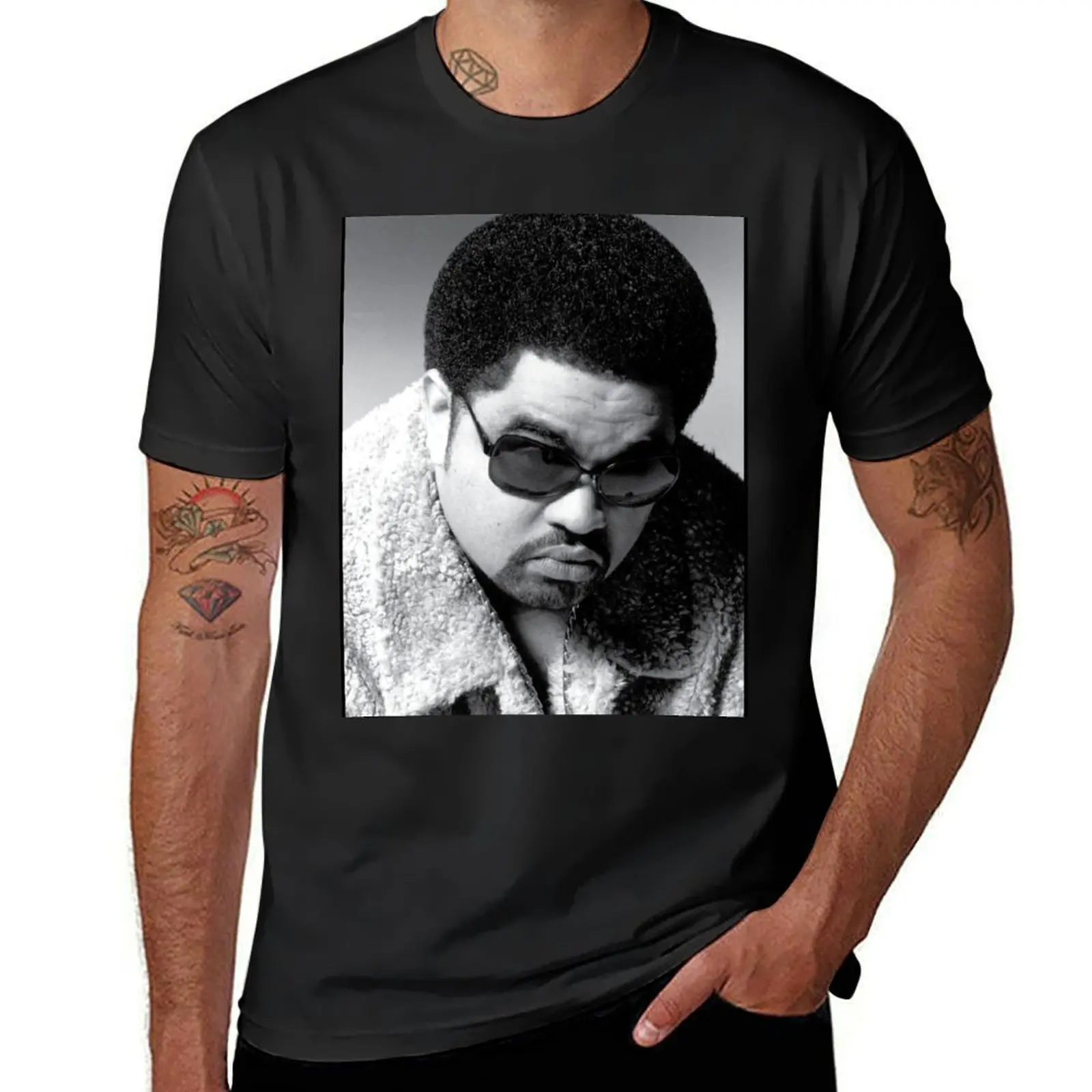 Heavy D up in the limousine T-Shirt sports fans blacks blanks mens graphic t-shirts big and tall