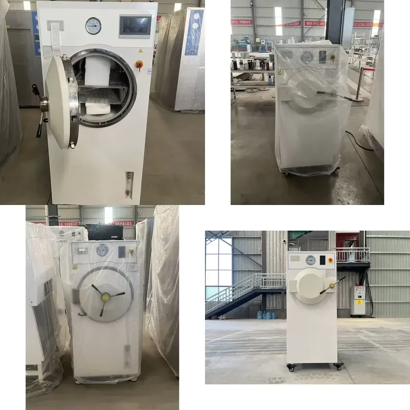 26 MST-300N 300L Horizontal Steam Vacuum System--Manual Downward Outlet Configuration, Designed for Reliability