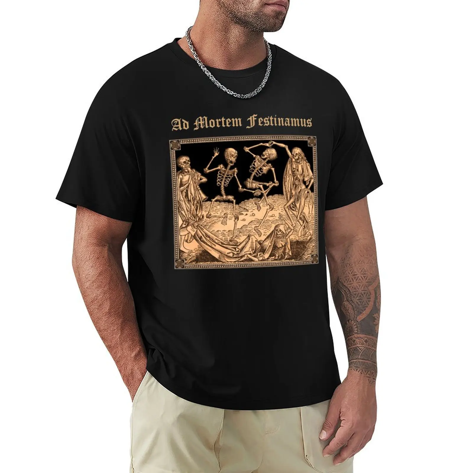 Danse Macabre Essential T-Shirt t shirts for man cotton funny T-Shirt