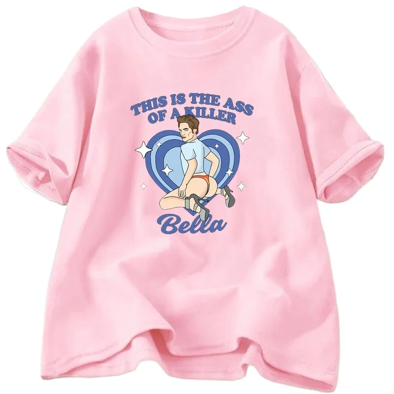 هذا هو الحمار من القاتل بيلا تي شيرت الرجال الشفق ميمي روبرت باتينسون ساغا تي شيرت فريق إدوارد التي شيرت ملابس للرجال