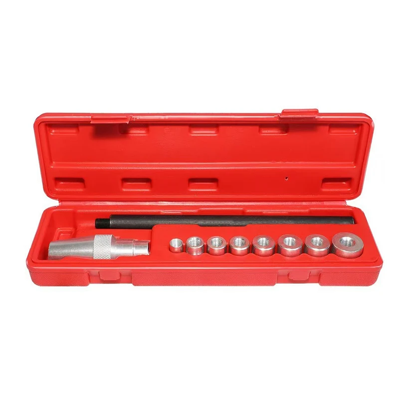 10PCS Universal Clutch Aligning Tools Kit Clutch Aligner Hole Corrector Tools With 8 collects Ranging 11~25mm Automotive Tools