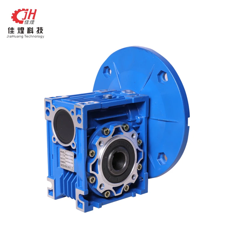 2.2-7.5kw durable NMRV130 single step gearbox 7.5-100 ratio worm gear speed reducer