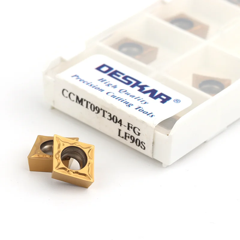

10шт CCMT09T304 DCMT11T304 FG TNMG 160404 ДУМГ 150404 R-VF LF90 Металлокерамические вставки DESKAR Резак Токарный станок с ЧПУ Токарные инструменты для стали