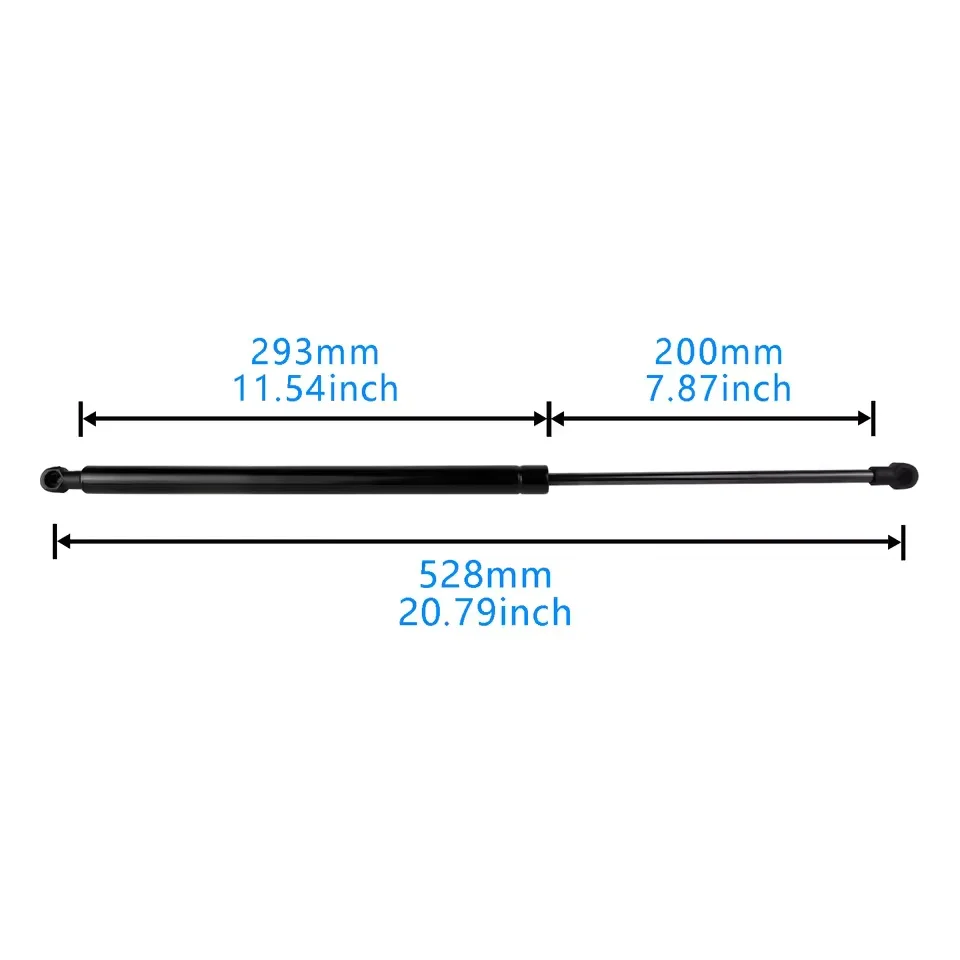 2x Tailgate Gas Struts For Renault Scenic MPV JZ0/1 08-16 Trunk Boot Support Lifter Spring 528mm For Grand Scenic III MK3