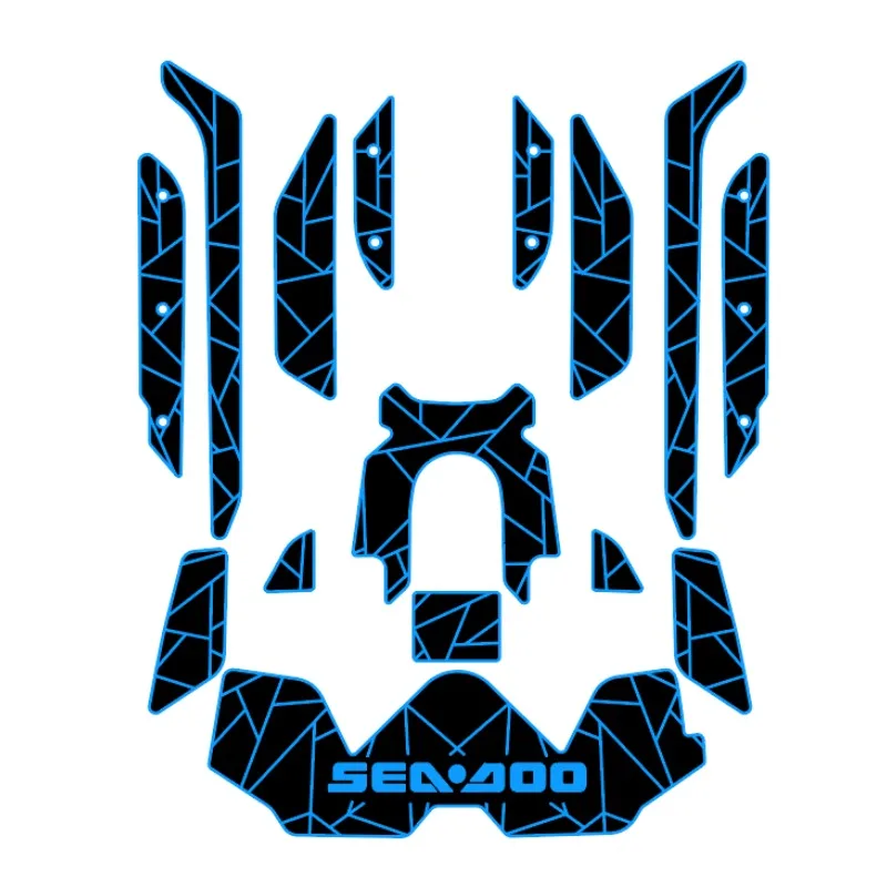 

Customized 2019–2023 Sea-Doo RXT 300 Jet Ski EVA Foam Boat Flooring Pad Non-Slip Traction Mat Marine Faux Teak Decking Sheet Pad