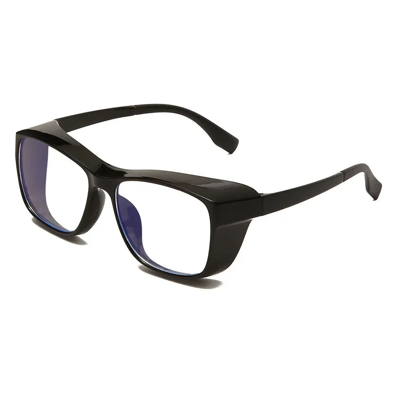 Occhiali antivento con laterale Shiled Anti polvere Anti-polline allergia occhiali da lettura Anti luce blu protezione per gli occhi Oculos Lunette