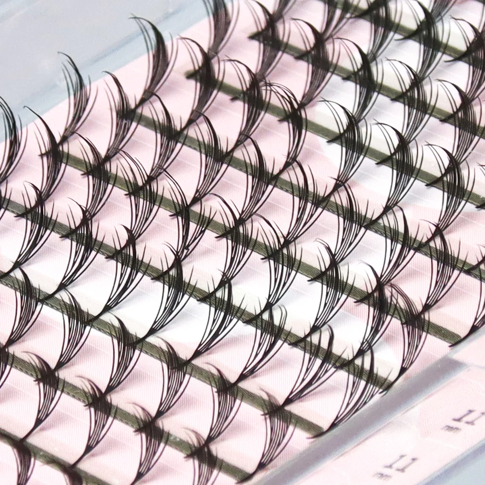 GLAMLASH Comic Spire Estensione ciglia Comango naturale Manga Ciglia finte Appassionati di piume Anime Ciglia Strumenti per il trucco