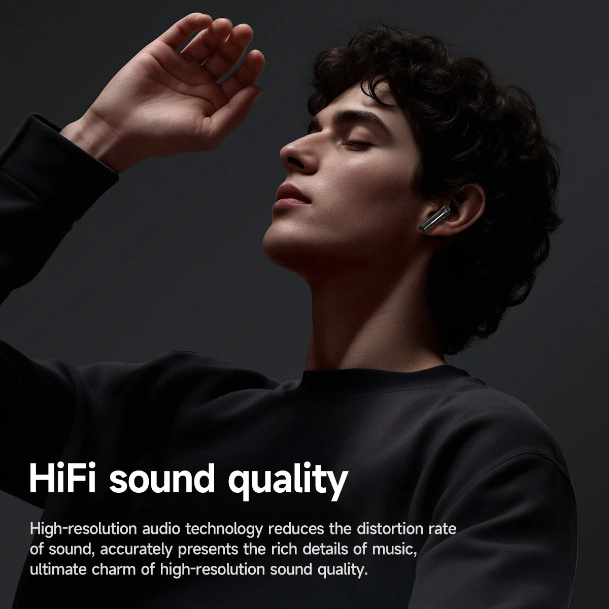 EQ33 TWS Bluetooth Earphones Wireless HiFi Sound Earbuds Headsets With Mic Sports Earphones For iPhone 17 16 15 14 Pro