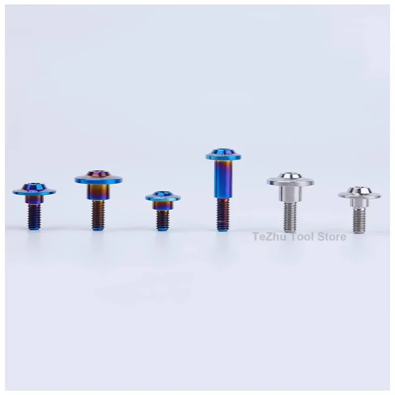 1pc Prugna Interna Titanio Bullone M6 x 11 ~ 20mm Motore Rotore Freno Posteriore Vite per Accessorio Moto Pannello Laterale Vite A Disco