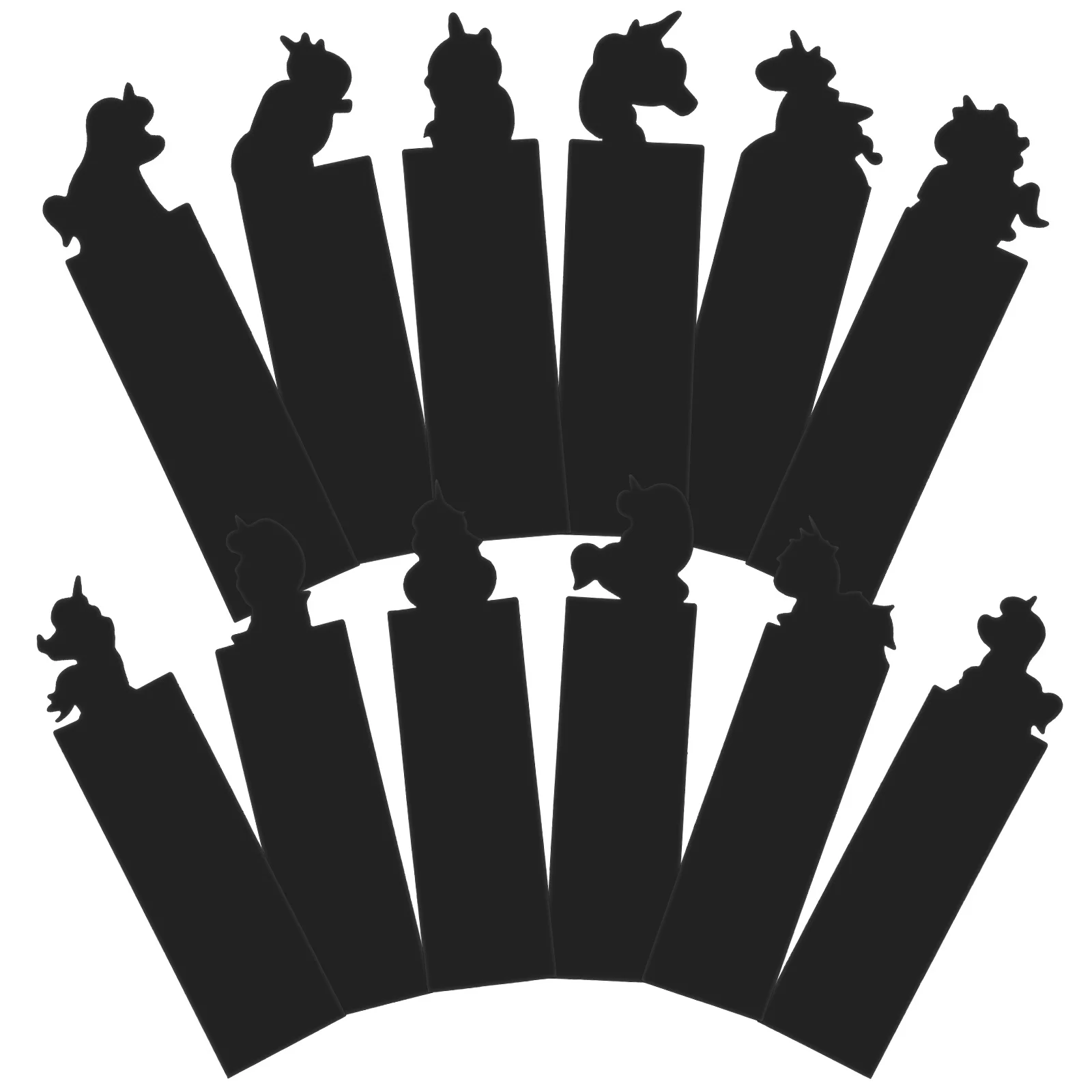 

24Pcs DIY Scratch Paper Bookmarks Rainbow Blank Tags Creative Design for Kids Parents Family Time DIY Gift Scratch Tags