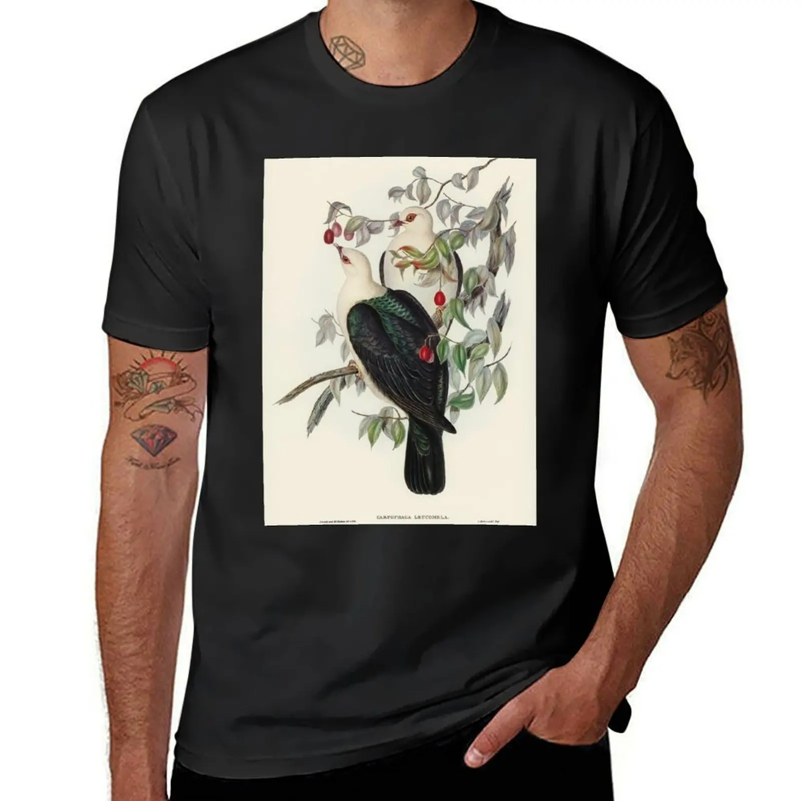 Australien Birds T-Shirt heavyweights Aesthetic clothing tshirts for men