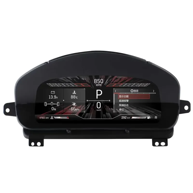 Upgrade LCD Digital Cluster Speedometer Instrument New Auto Meter for Escalade 2006-2013