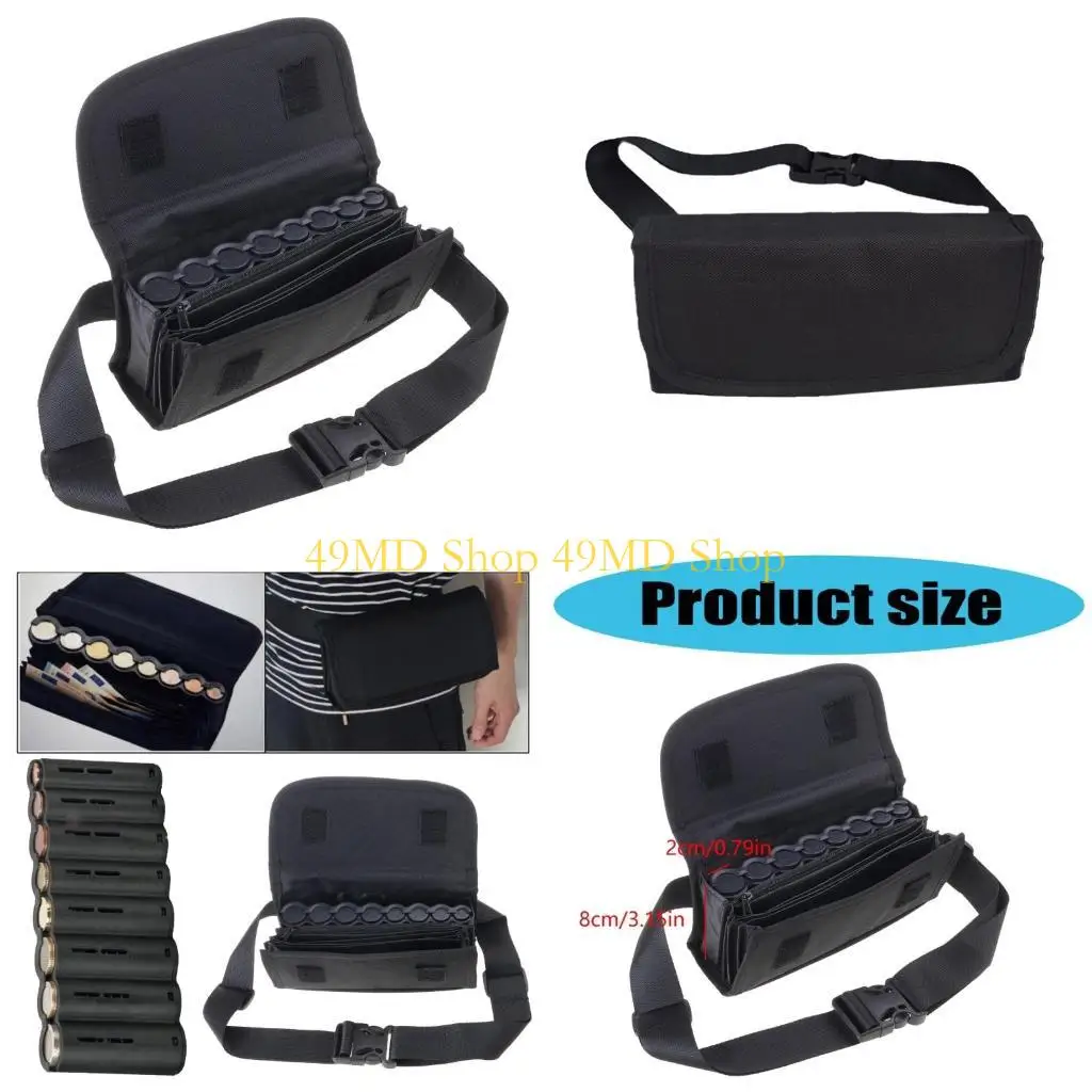 

49MD Compact Coin Bag Удобный и долговечный квадратный кошелек для хранения денежных средств.