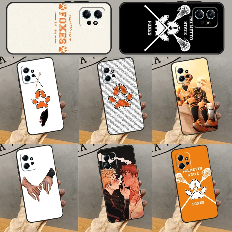 Andreil Game Palmetto State Foxes For Xiaomi Redmi Note 12 Pro Note 8 9 10 11 Pro 8T 9S 10S 11S 12S 9A 9C 10A 10C 12C Case