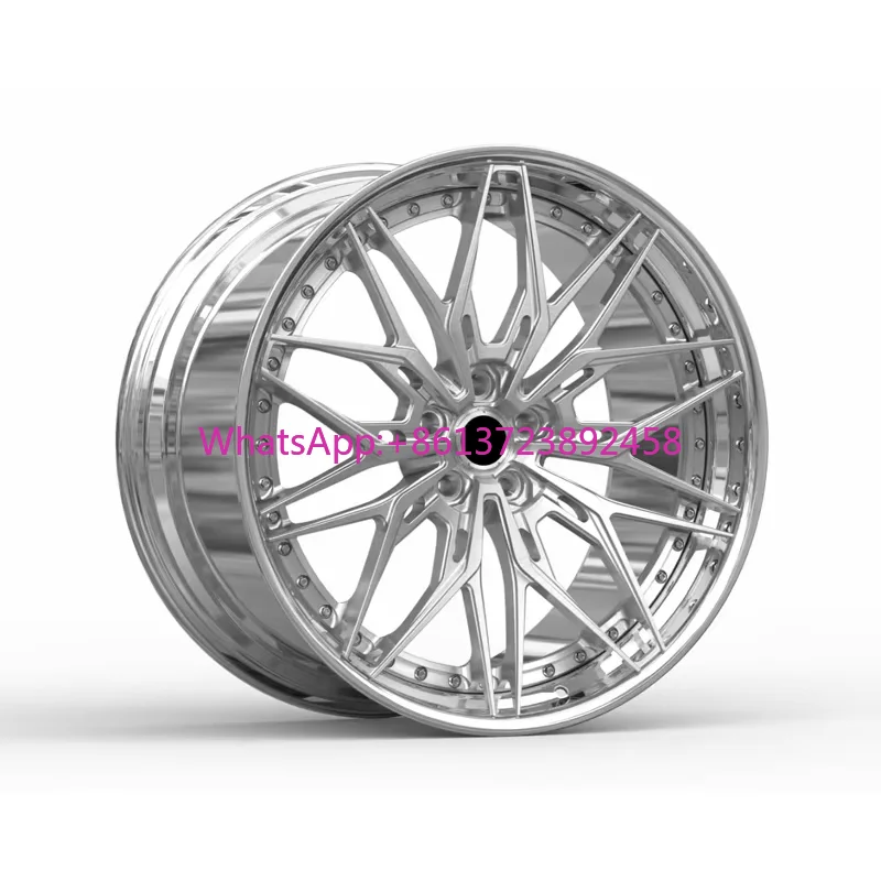 

Customization Modern Forged 2 Piece Wheels Lightweight Racing Forged Rims Passenger Car Wheels 5x112 5x120 5x100 for E90 E90 F10