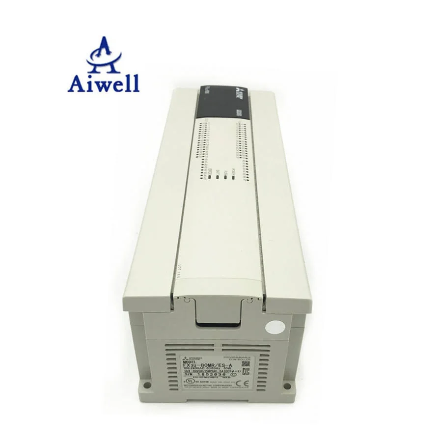 PLC Fx 3u 80m Melsec FX Series FX3U 80MR وحدة الإدخال / الإخراج FX3U-80MR / ES-A