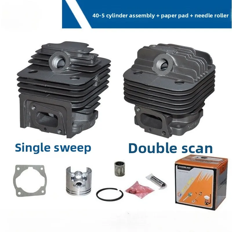 

Для цилиндра Huasheng модели 40F-5, комплект цилиндров 40F-5 для газонокосилки, поршень цилиндра 430TU43 для кустореза и триммера, 430.