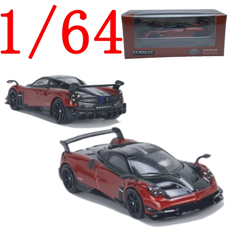 

TW литой под давлением масштаб 1/64 Pagani, модель автомобиля Pagani Huayra BC Rosso Dubai, игровые транспортные средства, игрушки для мальчиков, подарок, оригинальная коробка