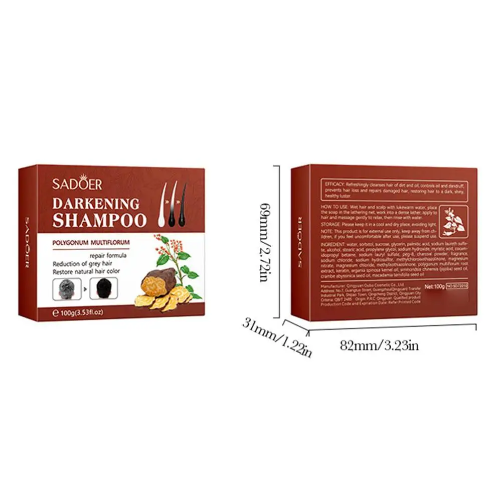 Shampoing en barre à l'huile essentielle de Regina Polygonum, prévient la perte de cheveux, promeut les savons, multiflore, soins capillaires, 100g