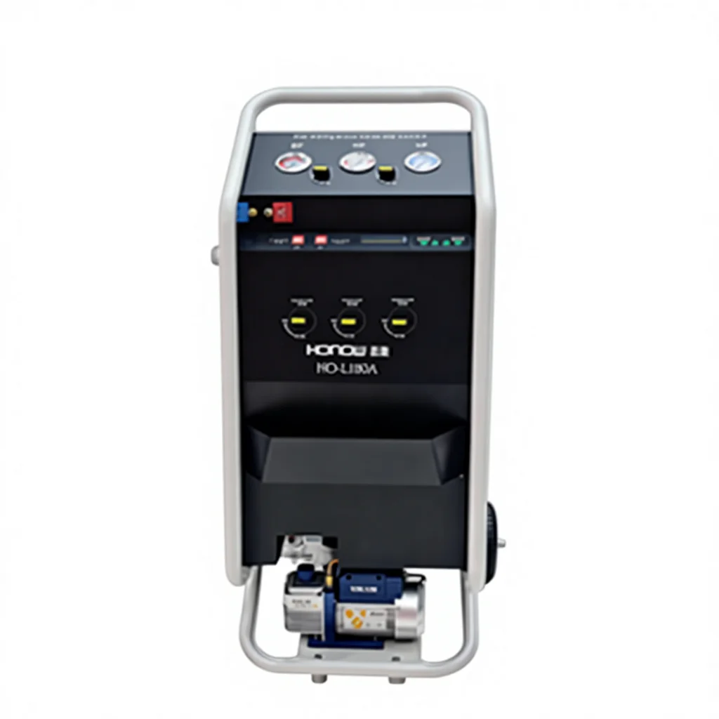 CE Certified Car A/C Recovery Machine Air Conditioning Service Equipment for Refrigerant Recovery Recharge Repair in Shops