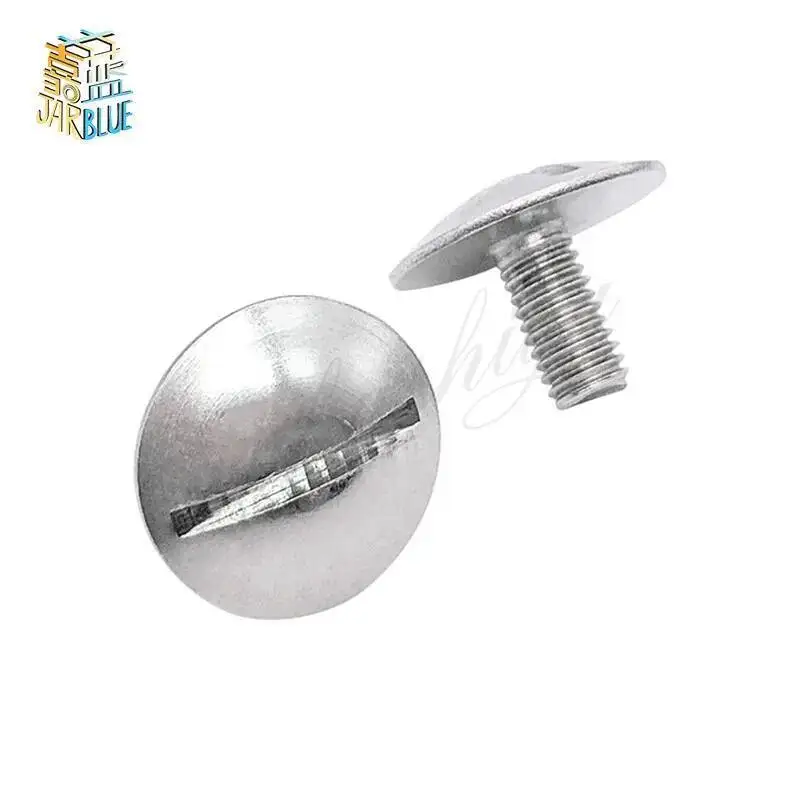 2-5PCS M2 M2.5 M3 M4 M5 M6 M8 304 A2-70 Stainless Steel Large Size Oversize Super Big Slotted Truss Round Head Bolt Screw GB947