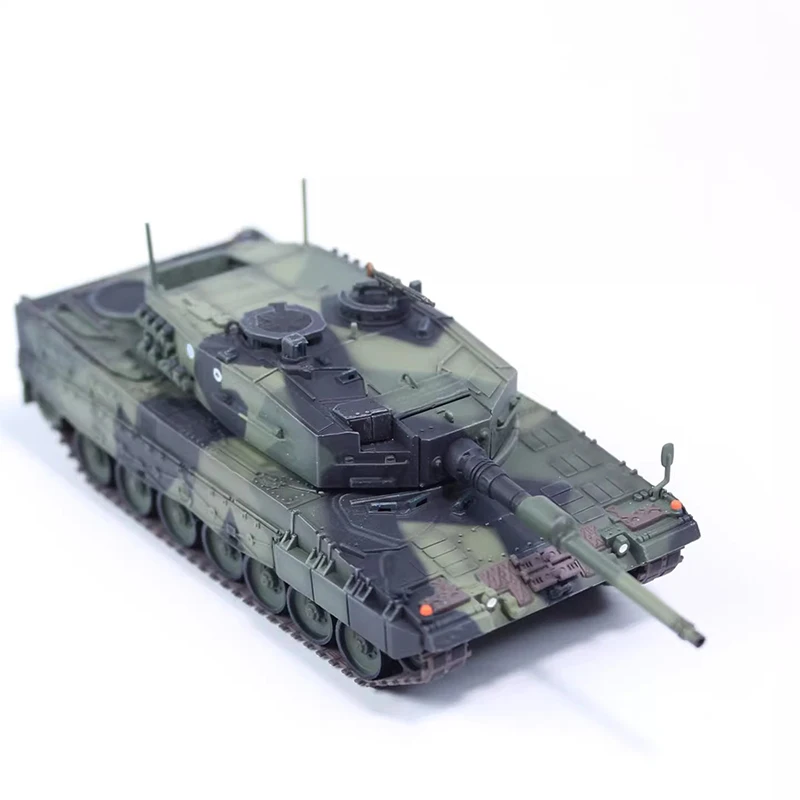 1/72 Schaal Leopard 2A4 Gevechtstank Simulatie Legering Rupsbanden Tankmodel Statisch Display Collectible Speelgoed Cadeau