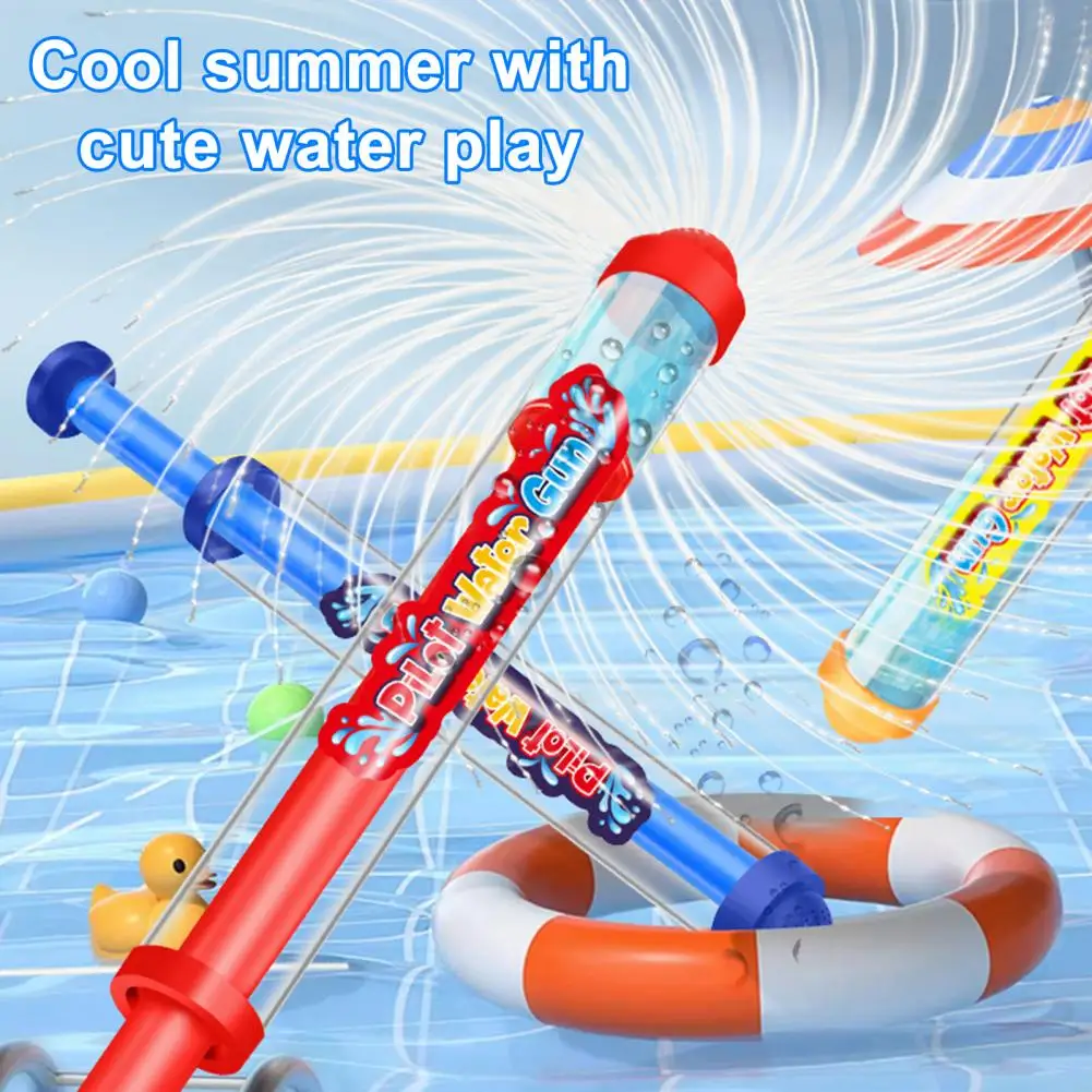 Giocattolo acquatico con design ergonomico Set di giocattoli spray per irrigatori estraibili ad alta pressione per intrattenimento in piscina per feste