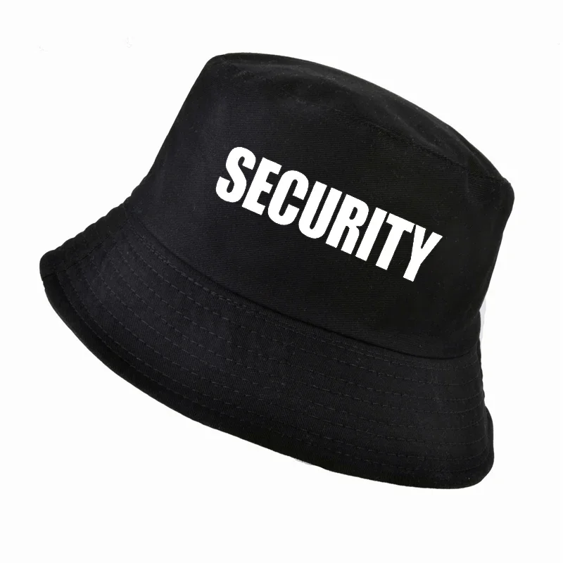 

Security bucket hat Men Women fashion outdoor Hip hop cap harajuku pop Summer sun fisherman hats panama gorro