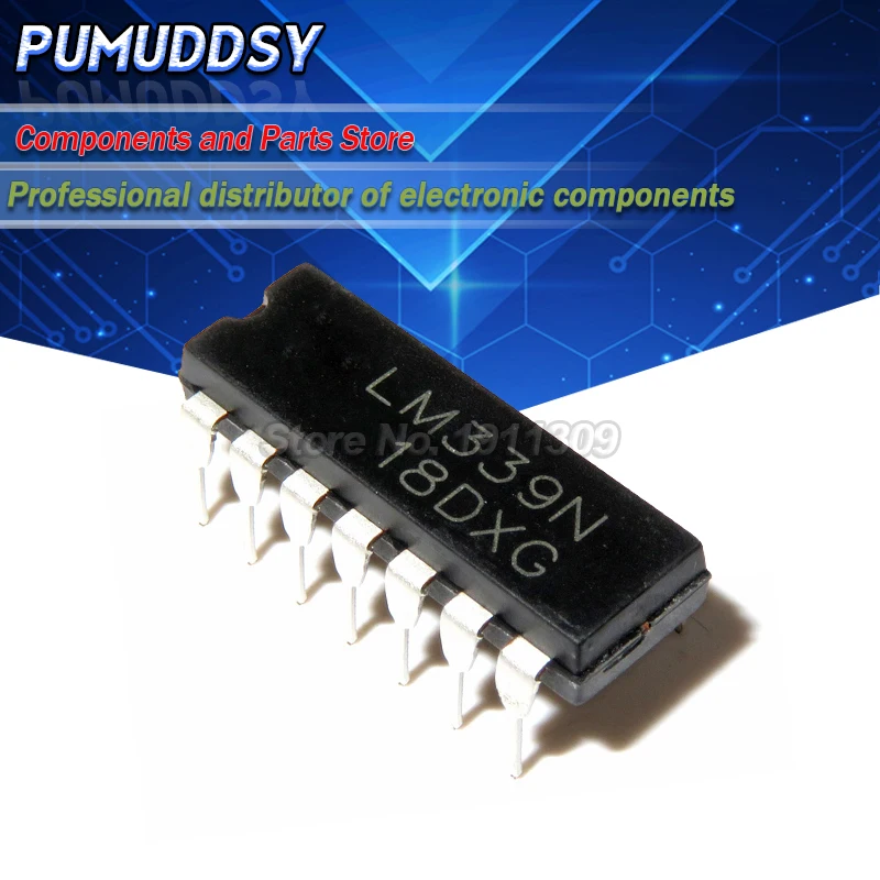 10PCS LM339 LM339N lm339 New Wholesale Precision Voltage Comparator DIP-14