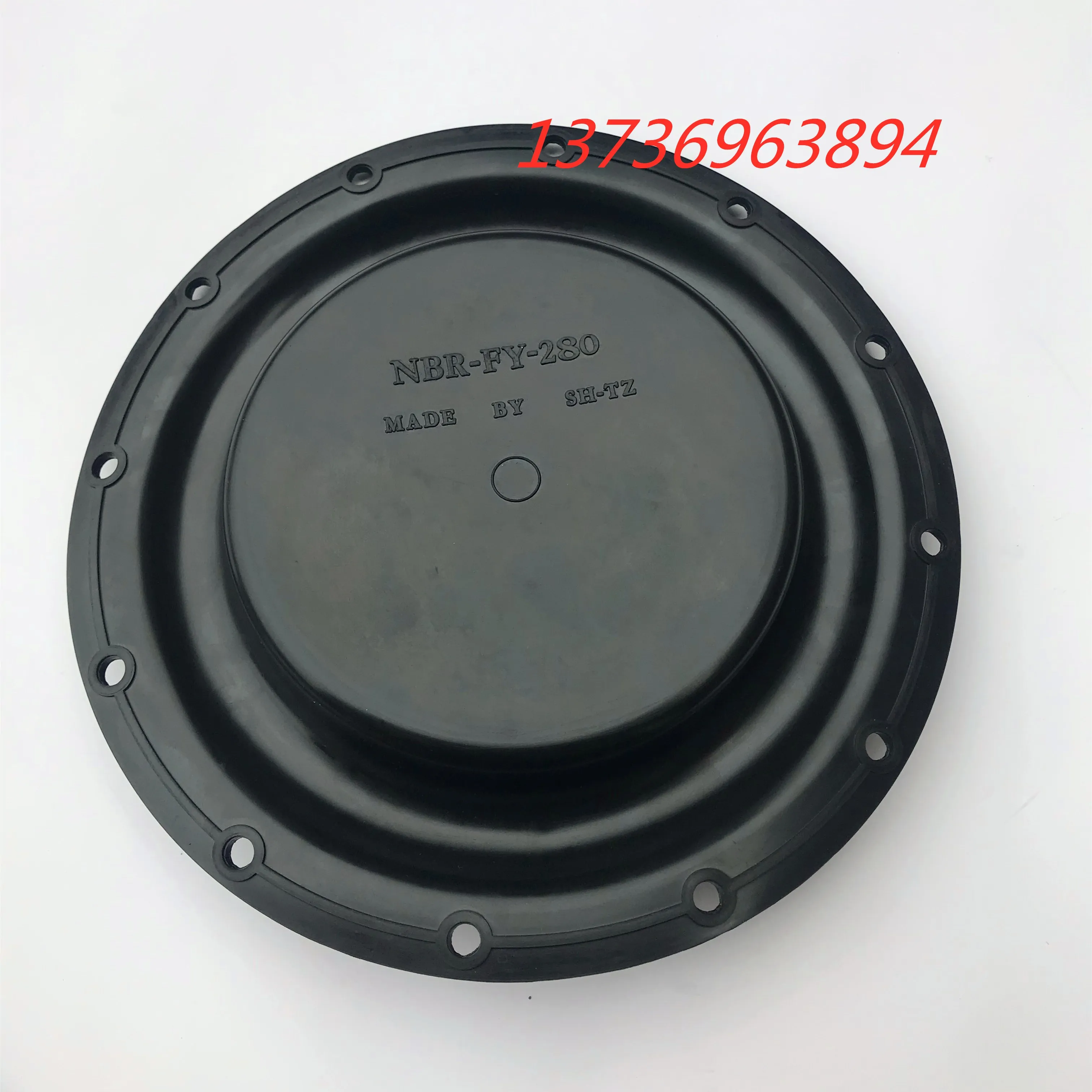 Steam regulating valve diaphragm NBR-FY-280 Pneumatic regulating valve shut-off valve actuator diaphragm