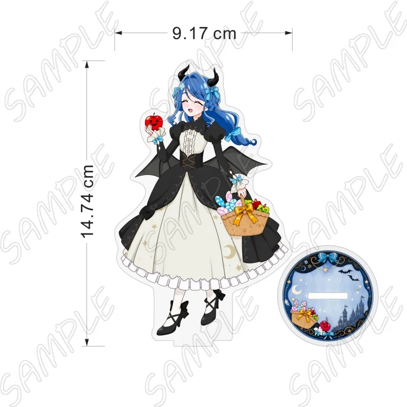 Anime Star Detective Precure! Acrylic Stand Figure Fancy Halloween Parade Cosplay Ruka Mikuru Model Plate Desk Decor Keychain