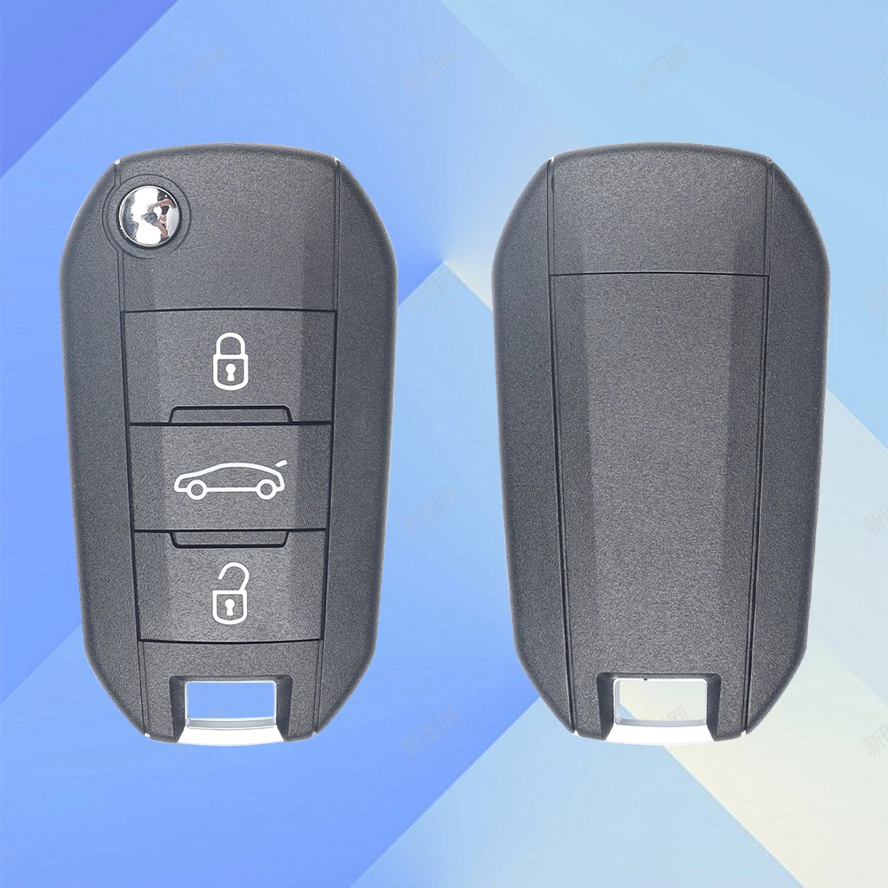 ZZ lobal versión llave remota de coche 433MHz ID46/4A Chip para Peugeot 208 2008 301 308 508 5008 Citroen C2 C3 C4 C5 C6