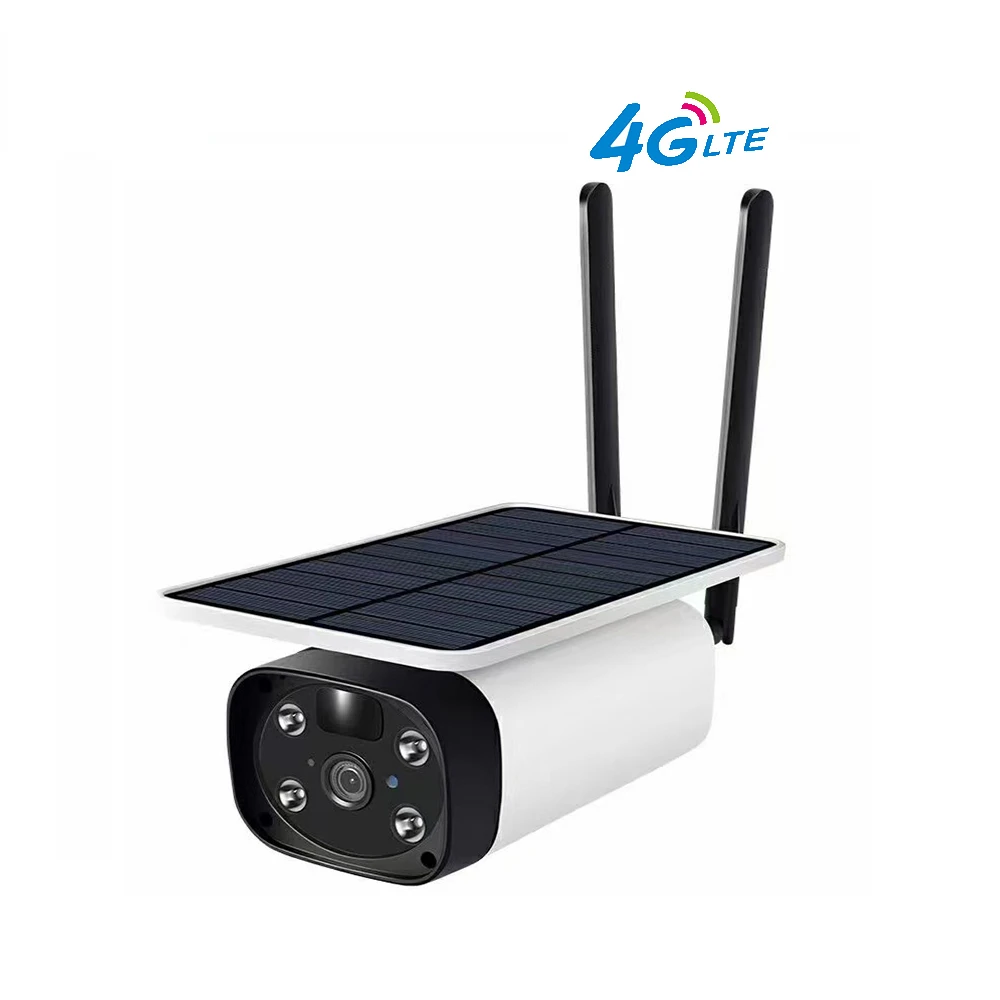 

1080P 3G 4G Wifi Solar battery powered IP Camera Starlight 4G GSM LTE CCTV Security Camera Support SIM TF Card