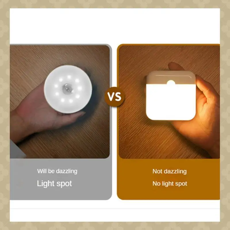 

AB45 4 Pack LED Rechargeable Motion Sensor Light, Cordless Closet Lights, Motion Sensor Night Light, For Closet Cabinet Stair