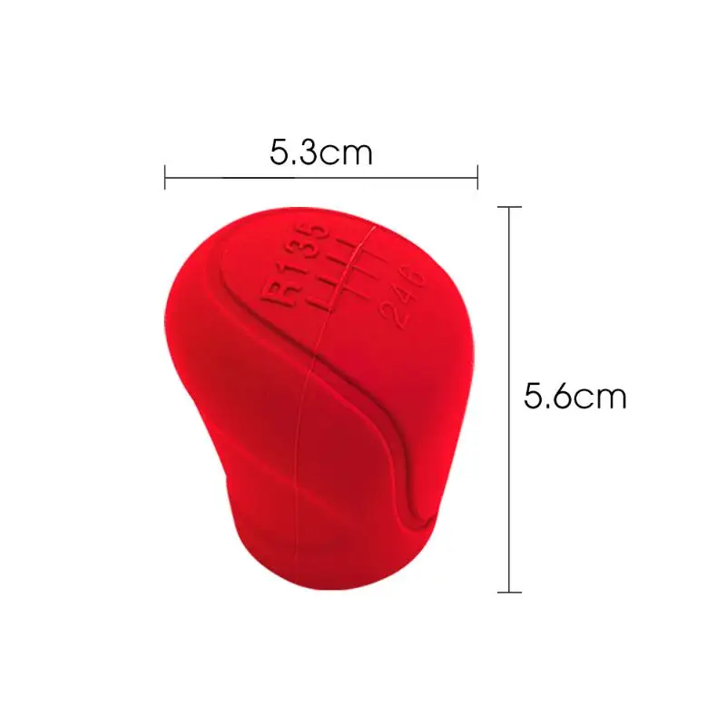 Silicone Gear Shift  Knob Cover for renault clio megane 2 megane 3 duster captur clio scenic kadjar fluence