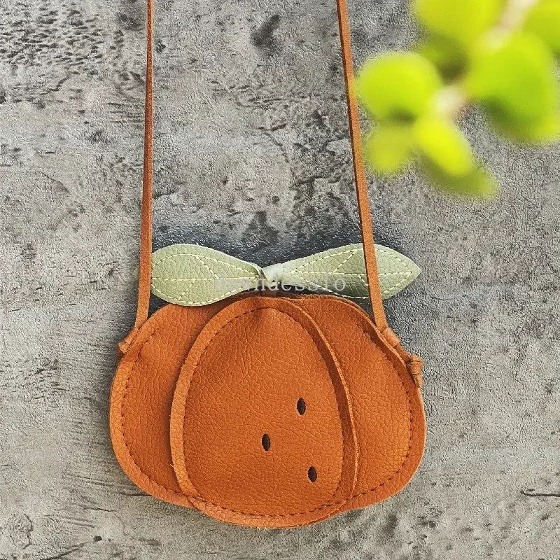 Ins Style Cute Small Shoulder Bag Coin Wallet Mini PU Soft Leather Handbag Large Capacity Multifunctional Children\'s Coin Wallet