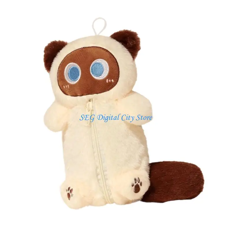 U75B Large Capacity Shaped Pen Soft Plush Material Easy Access Design
