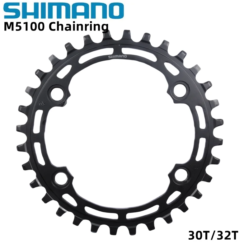 Shimano-Plateau de vélo M5100, U6000, 11 vitesses, 30T, 32T, 40T, 10s, 11 s, 96 bWind, couronne d\'origine, pédalier amovible