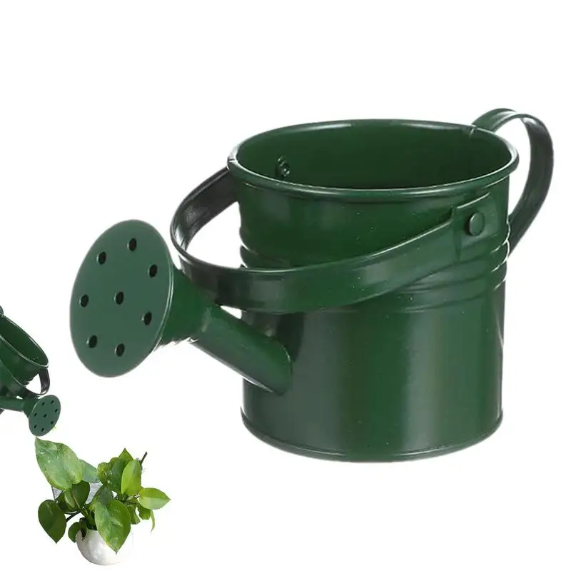 

Plant Watering Can Galvanized Watering Cans For Outdoor Plants Scene Ornament Flower Container With Handle For Backyard Patio