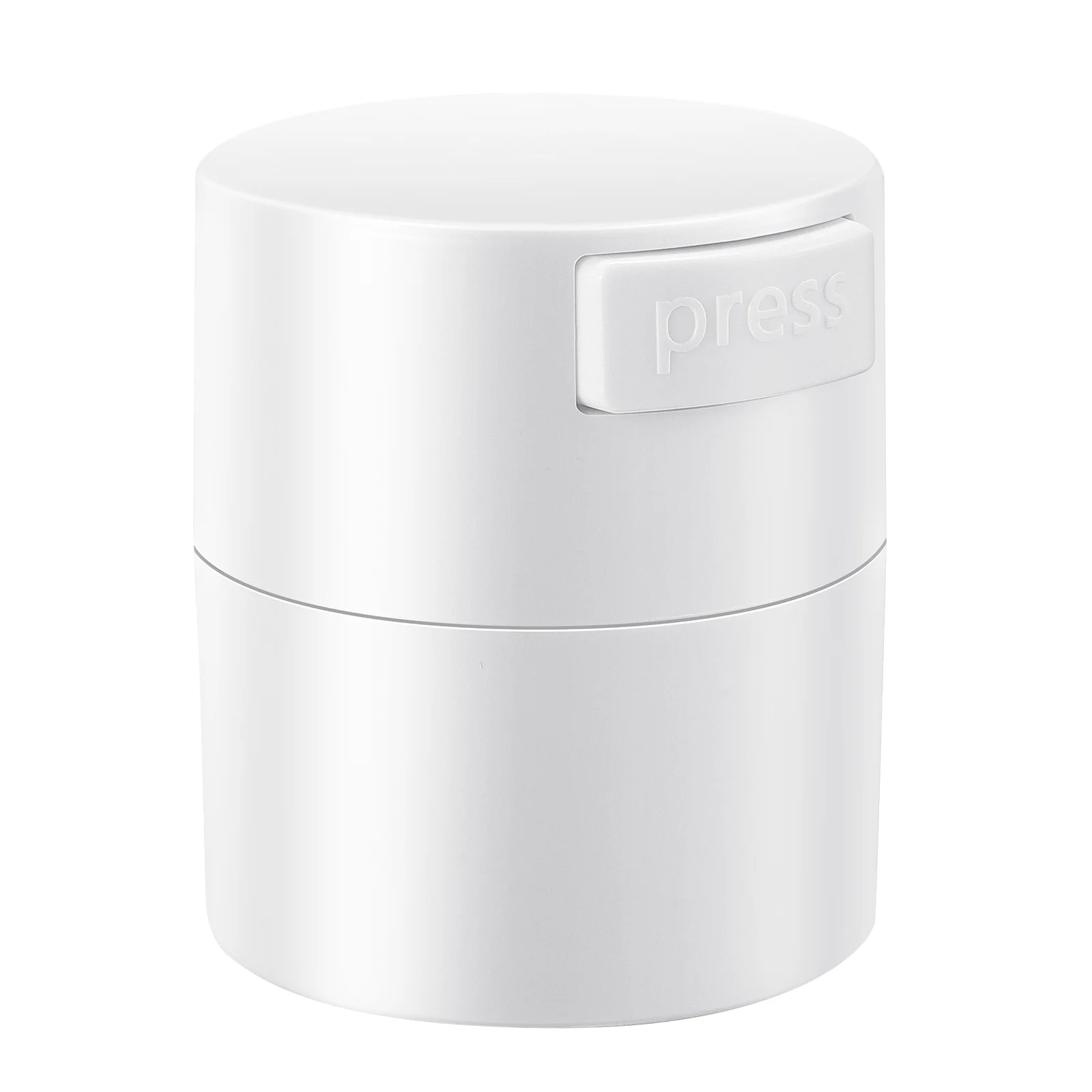 جرة تخزين غراء الرموش، حاوية تمديد الرموش المختومة، نوع الضغط الأبيض، منظم غراء الرموش، حقيبة تخزين للمكياج #3