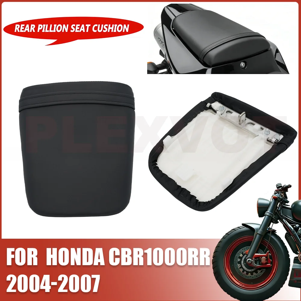 

Motorcycle Rear Pillion Passenger Seat Cushion For Honda CBR1000RR 2004 2005 2006 2007 CBR 1000 RR CBR 1000RR 04 05 06 07