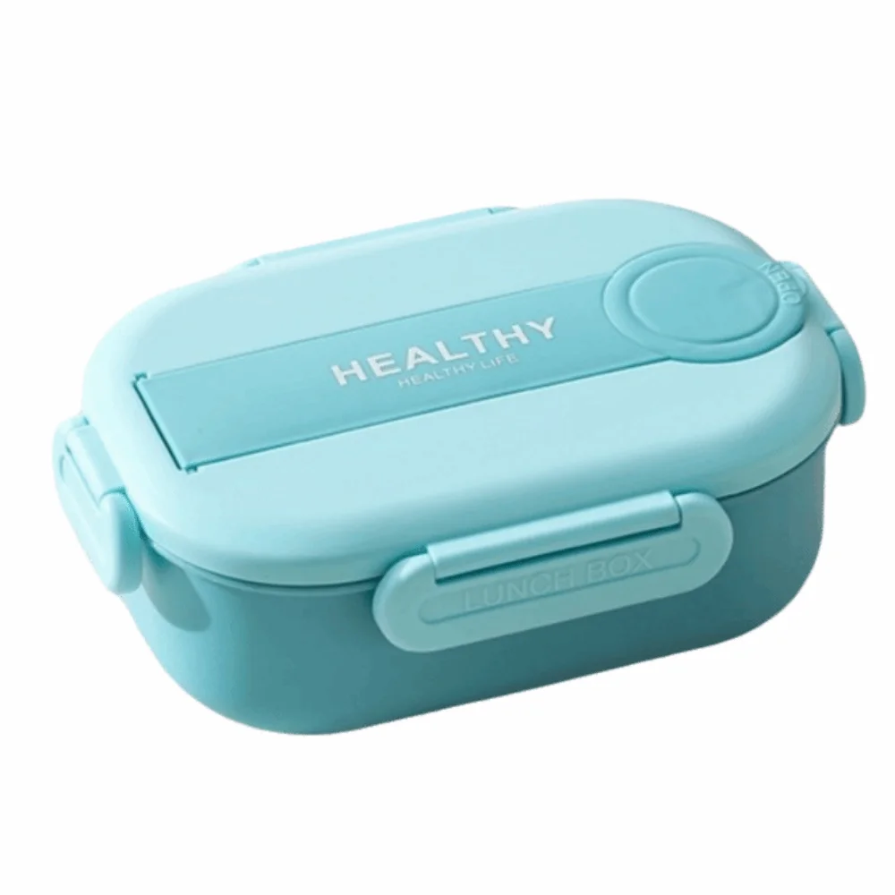

Sealed Insulation Lunch Box Stainless Steel Reusable Food Storage Crisper Large Capacity Square Divides Food Container Tableware