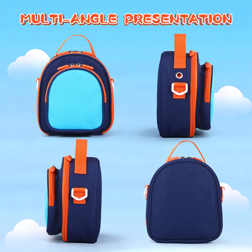 ﻿   حقيبة سفر واقية حقيبة تنظيم لمشغل موسيقى الصوت Yoto Mini 2024 حقيبة تخزين ملحقات سماعات الرأس