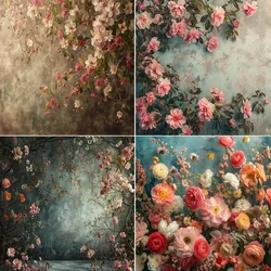 Mehofond Photography Background Painting Texture Floral Adult Birthday Wedding Maternity Portrait Decor Backdrop Photo Studio