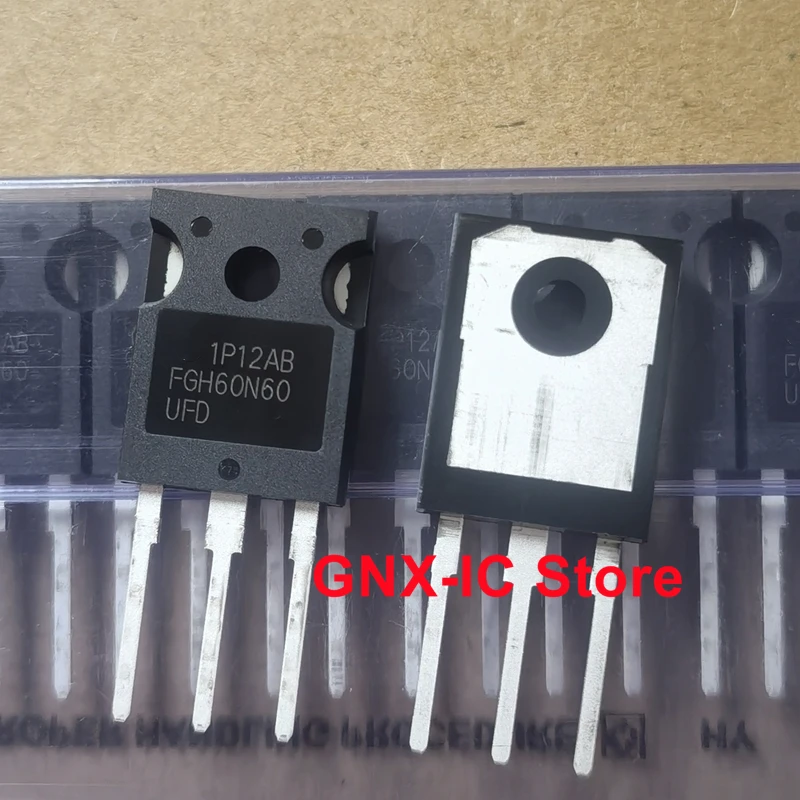 10PCS/Lot 100% Real Original New 60N60 TO247 IGBT FGH60N60 SFD SMD UFD FGH60N60SFD FGH60N60SMD FGH60N60UFD Transistor