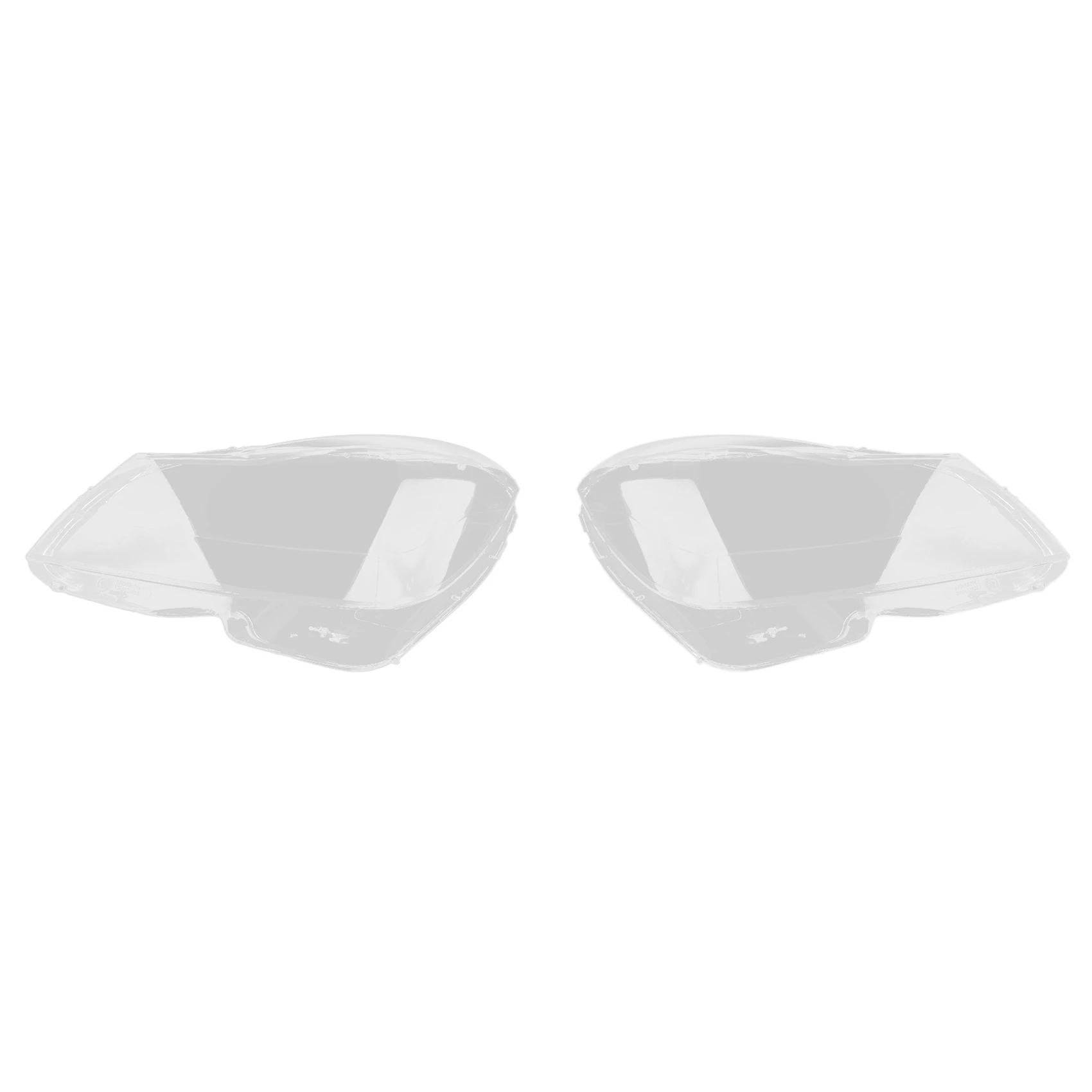 

2 Pcs Headlight Clear Lens Lampshade Cover Fit for Mercedes-Benz C-Class W204 C180 C200 C260 2011-2013, Right & Left